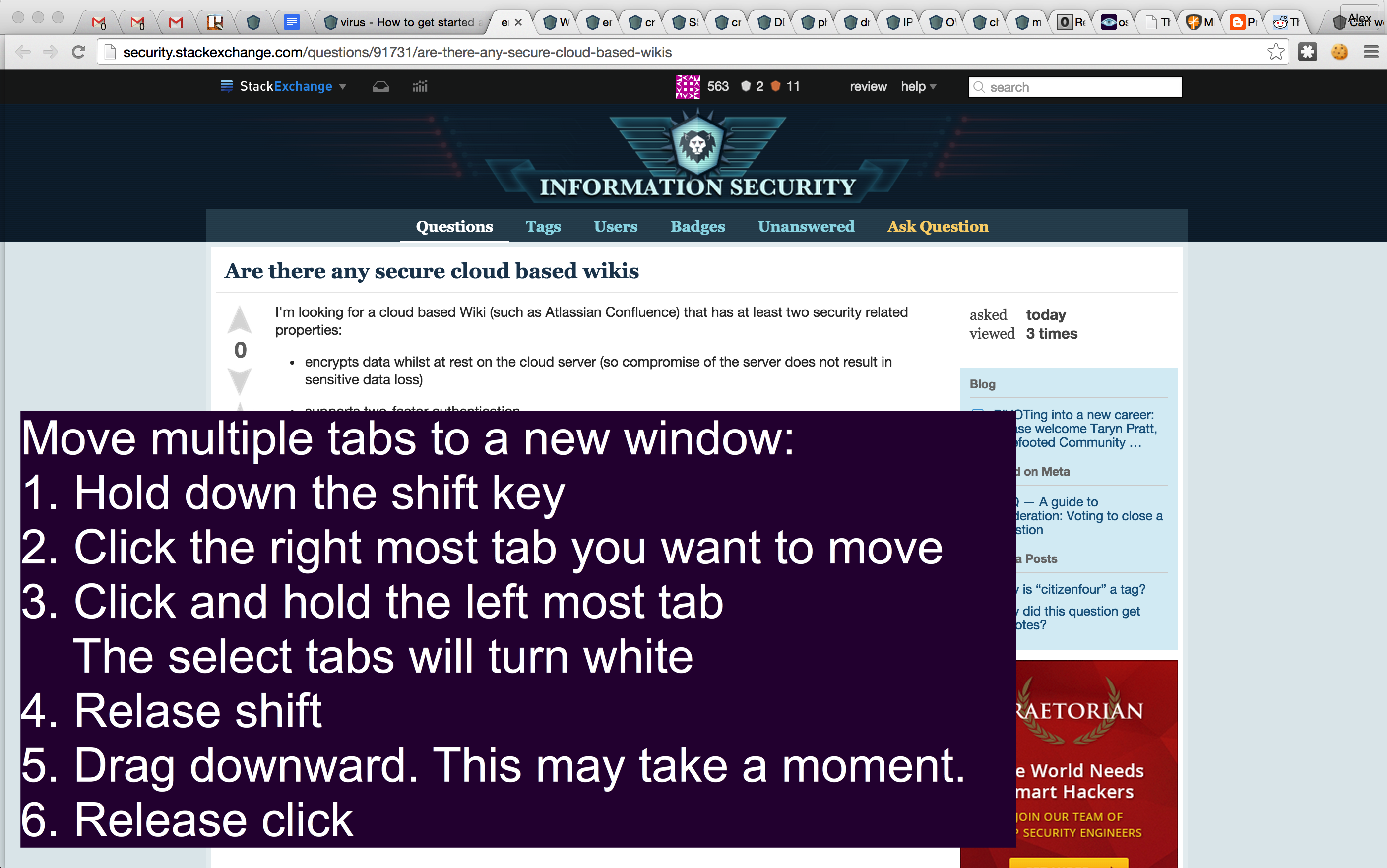 Click to see larger: Move tabs to a new window
